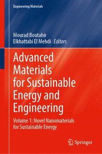 bokomslag Advanced Materials for Sustainable Energy and Engineering