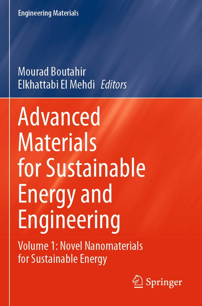 Mourad Boutahir, Elkhattabi El Mehdi - Advanced Materials for Sustainable Energy and Engineering, Häftad