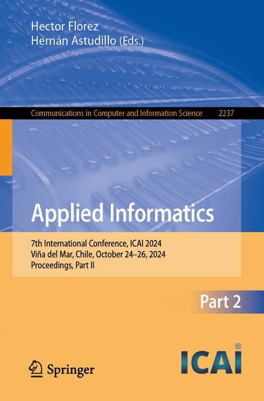 Hector Florez, Hernán Astudillo - Applied Informatics, Häftad