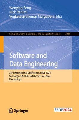 Software and Data Engineering 1