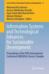 bokomslag Information Systems and Technological Advances for Sustainable Development