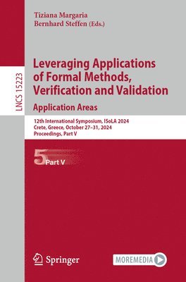 bokomslag Leveraging Applications of Formal Methods, Verification and Validation. Application Areas