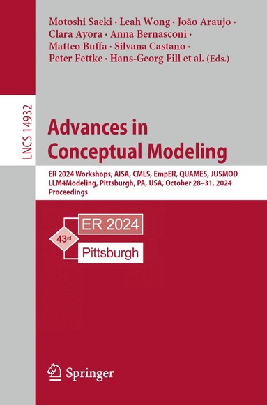 bokomslag Advances in Conceptual Modeling