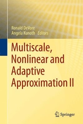 Ronald DeVore, Angela Kunoth, Ronald Devore - Multiscale, Nonlinear and Adaptive Approximation II, Inbunden