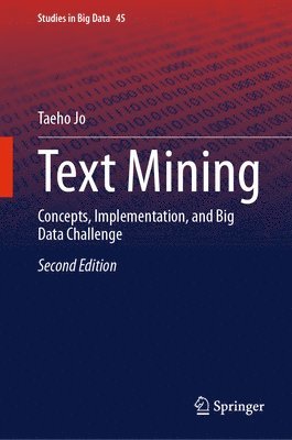 Taeho Jo - Text Mining, Inbunden