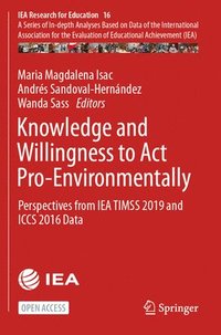 bokomslag Knowledge and Willingness to Act Pro-Environmentally