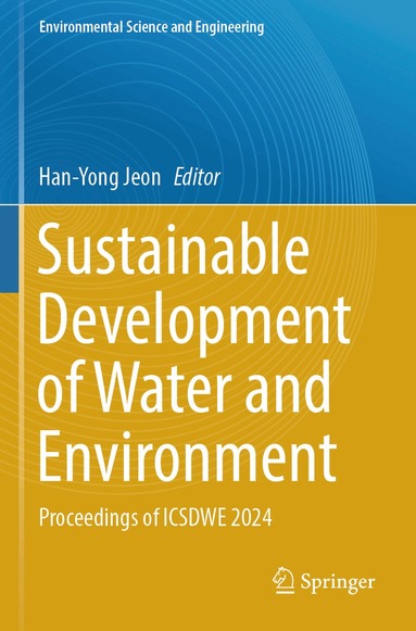 Han-Yong Jeon - Sustainable Development of Water and Environment, Häftad