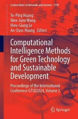 bokomslag Computational Intelligence Methods for Green Technology and Sustainable Development