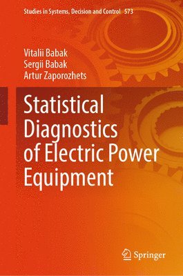 bokomslag Statistical Diagnostics of Electric Power Equipment