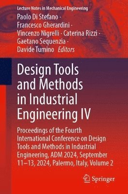 bokomslag Design Tools and Methods in Industrial Engineering IV