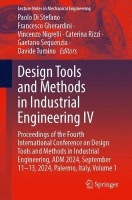 bokomslag Design Tools and Methods in Industrial Engineering IV