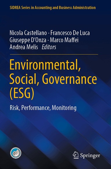 Nicola Castellano, Francesco De Luca, Giuseppe D'Onza, Marco Maffei, Andrea Melis - Environmental, Social, Governance (ESG), Häftad