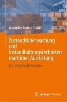 bokomslag Zustandsberwachung und Instandhaltungstechniken maritimer Ausrstung