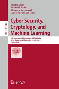 bokomslag Cyber Security, Cryptology, and Machine Learning