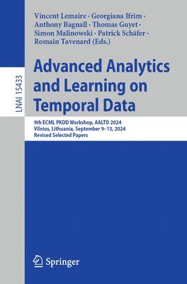 bokomslag Advanced Analytics and Learning on Temporal Data