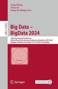 bokomslag Big Data  BigData 2024