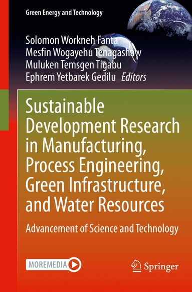 Solomon Workneh Fanta, Mesfin Wogayehu Tenagashaw, Muluken Temsgen Tigabu, Ephrem Yetbarek Gedilu - Sustainable Development Research in Manufacturing, Process Engineering, Green Infrastructure, and Water Resources, Häftad