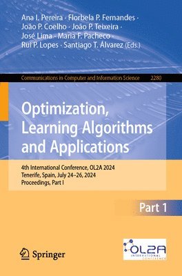 bokomslag Optimization, Learning Algorithms and Applications