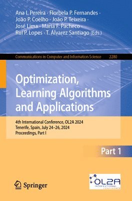 Optimization, Learning Algorithms and Applications 1