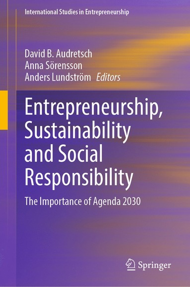 bokomslag Entrepreneurship, Sustainability and Social Responsibility