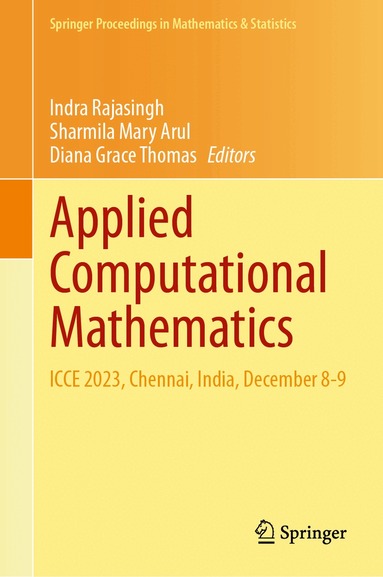 Indra Rajasingh, Sharmila Mary Arul, Diana Grace Thomas - Applied Computational Mathematics, Inbunden