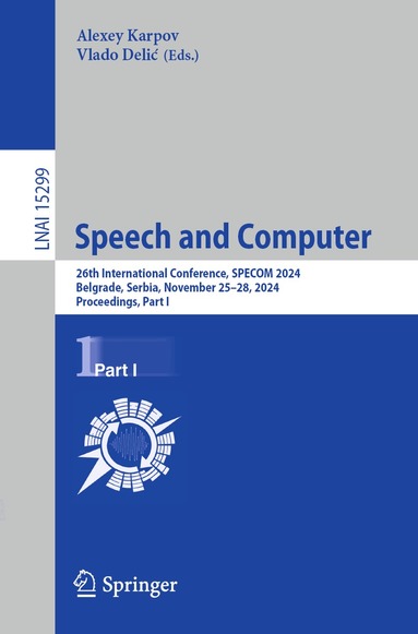 Alexey Karpov, Vlado Delić - Speech and Computer, Häftad