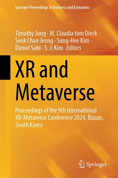 bokomslag XR and Metaverse