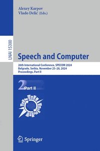 bokomslag Speech and Computer