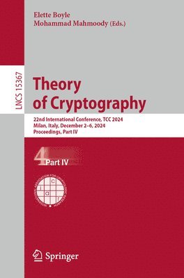 Theory of Cryptography 1