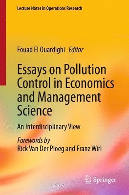 bokomslag Essays on Pollution Control in Economics and Management Science