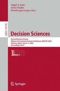 bokomslag Decision Sciences