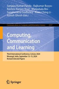 bokomslag Computing, Communication and Learning