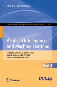 bokomslag Artificial Intelligence and Machine Learning