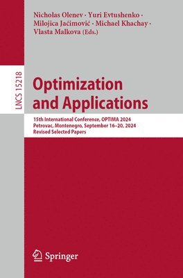 bokomslag Optimization and Applications