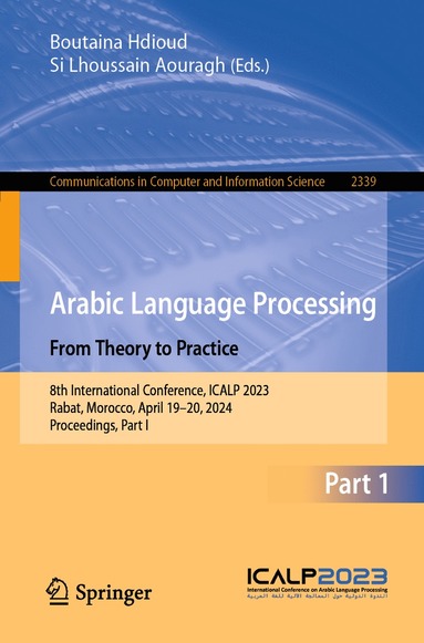 bokomslag Arabic Language Processing: From Theory to Practice