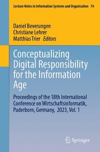 bokomslag Conceptualizing Digital Responsibility for the Information Age