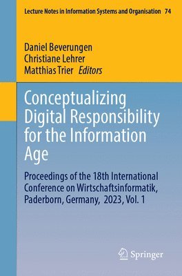 bokomslag Conceptualizing Digital Responsibility for the Information Age