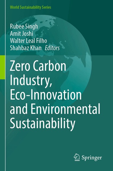 Rubee Singh, Amit Joshi, Walter Leal Filho, Shahbaz Khan - Zero Carbon Industry, Eco-Innovation and Environmental Sustainability, Häftad