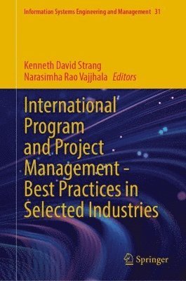 bokomslag International Program and Project Management - Best Practices in Selected Industries