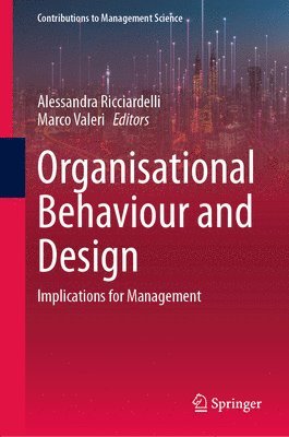 bokomslag Organisational Behaviour and Design