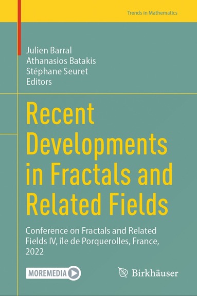 bokomslag Recent Developments in Fractals and Related Fields