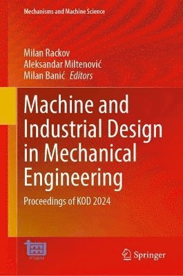 bokomslag Machine and Industrial Design in Mechanical Engineering