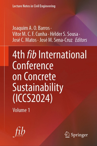 bokomslag 4th fib International Conference on Concrete Sustainability (ICCS2024)