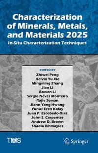 bokomslag Characterization of Minerals, Metals, and Materials 2025