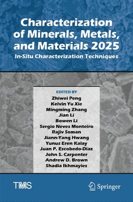 bokomslag Characterization of Minerals, Metals, and Materials 2025