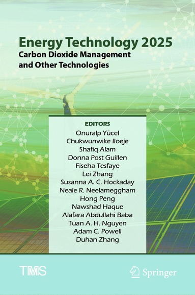 Onuralp Yücel, Chukwunwike Iloeje, Shafiq Alam, Donna Post Guillen, Fiseha Tesfaye, Lei Zhang, Susanna A. C. Hockaday, Neale R. Neelameggham, Hong Peng, Nawshad Haque, Alafara Abdullahi Baba, Tuan A. H. Nguyen, Adam C. Powell, Duhan Zhang - Energy Technology 2025, Inbunden