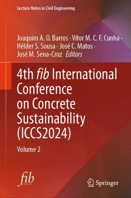 bokomslag 4th fib International Conference on Concrete Sustainability (ICCS2024)