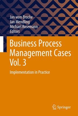 Business Process Management Cases Vol. 3 1