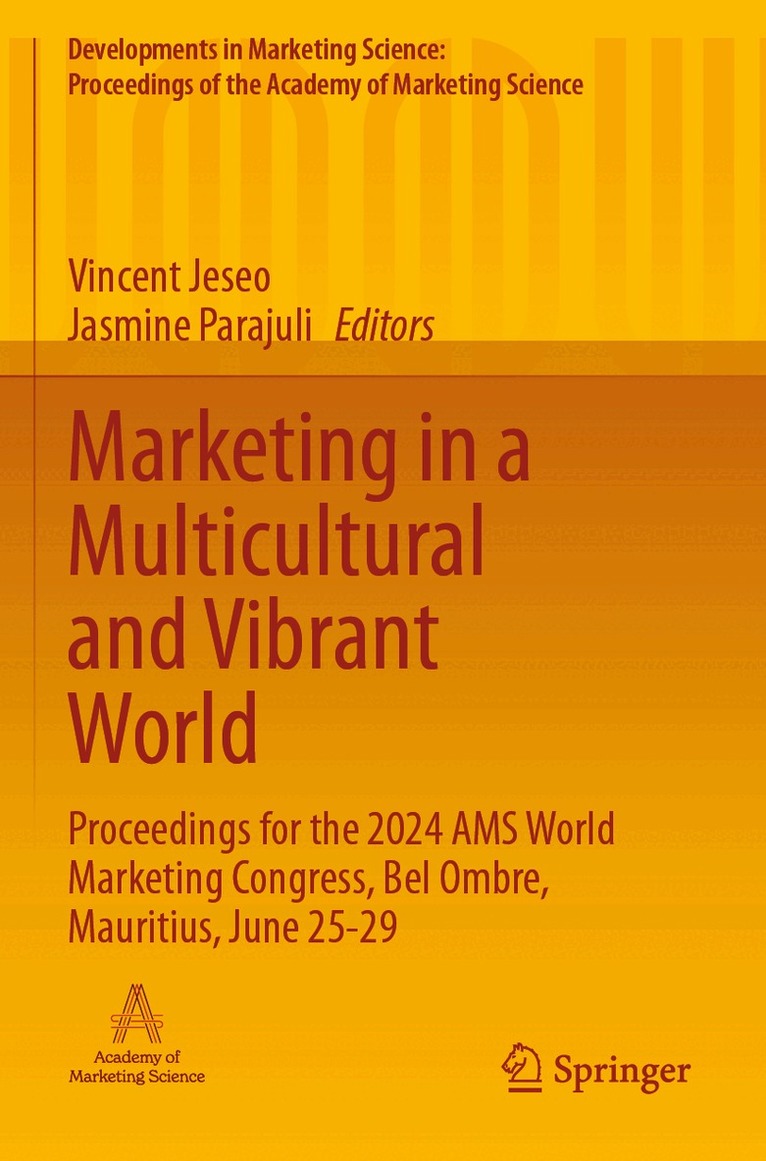 Vincent Jeseo, Jasmine Parajuli - Marketing in a Multicultural and Vibrant World, Häftad. Tillgänglighet: Lägg i varukorg