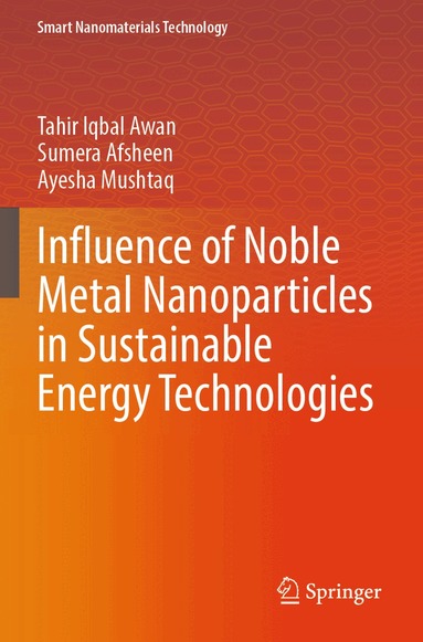 Tahir Iqbal Awan, Sumera Afsheen, Ayesha Mushtaq - Influence of Noble Metal Nanoparticles in Sustainable Energy Technologies, Häftad